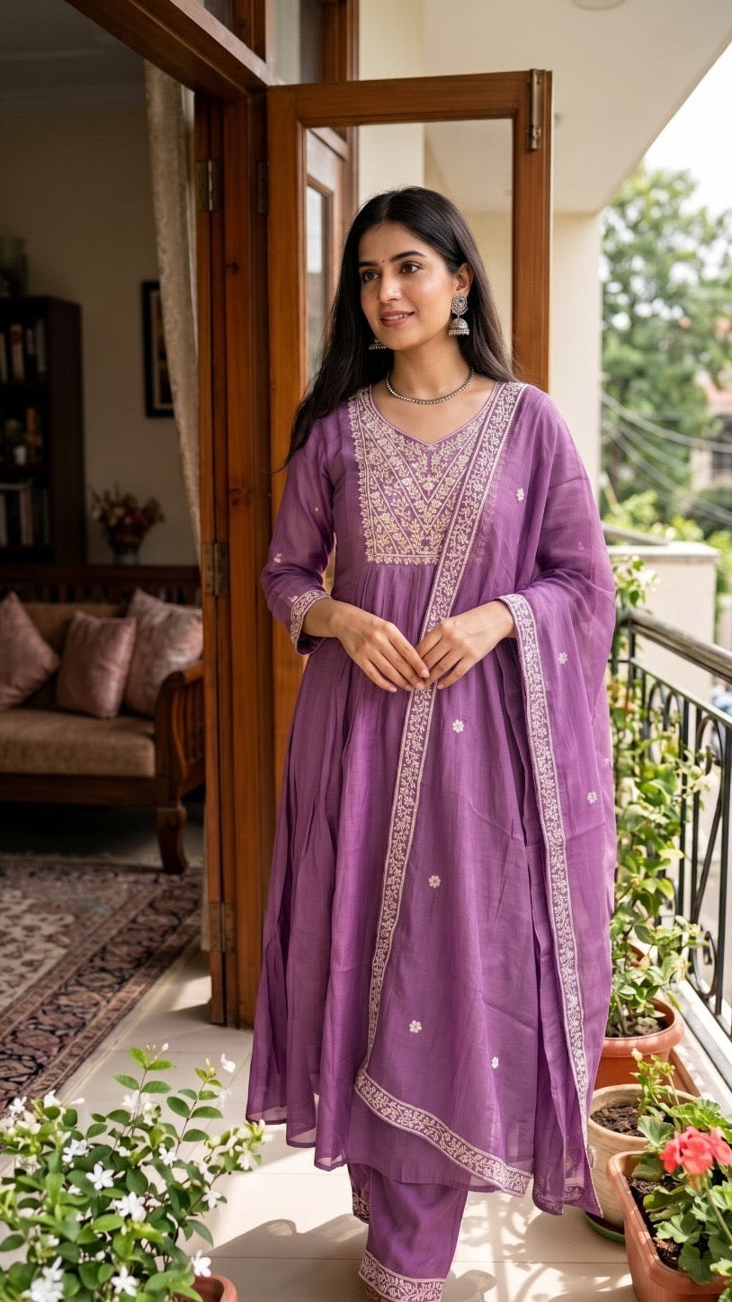 Lilac Elegance Suit