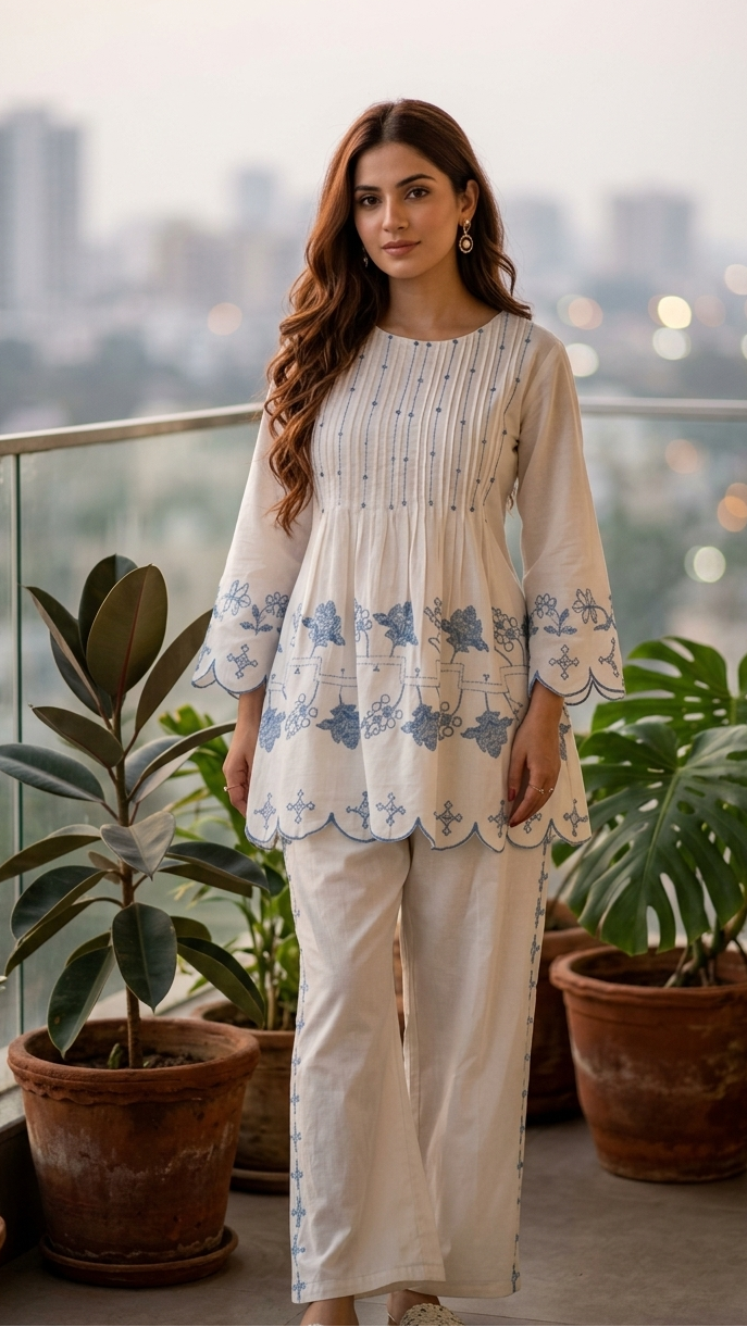 Coastal Bloom Co-ord Set