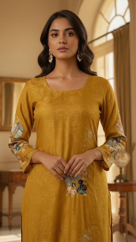 Mustard Garden Bloom Suit