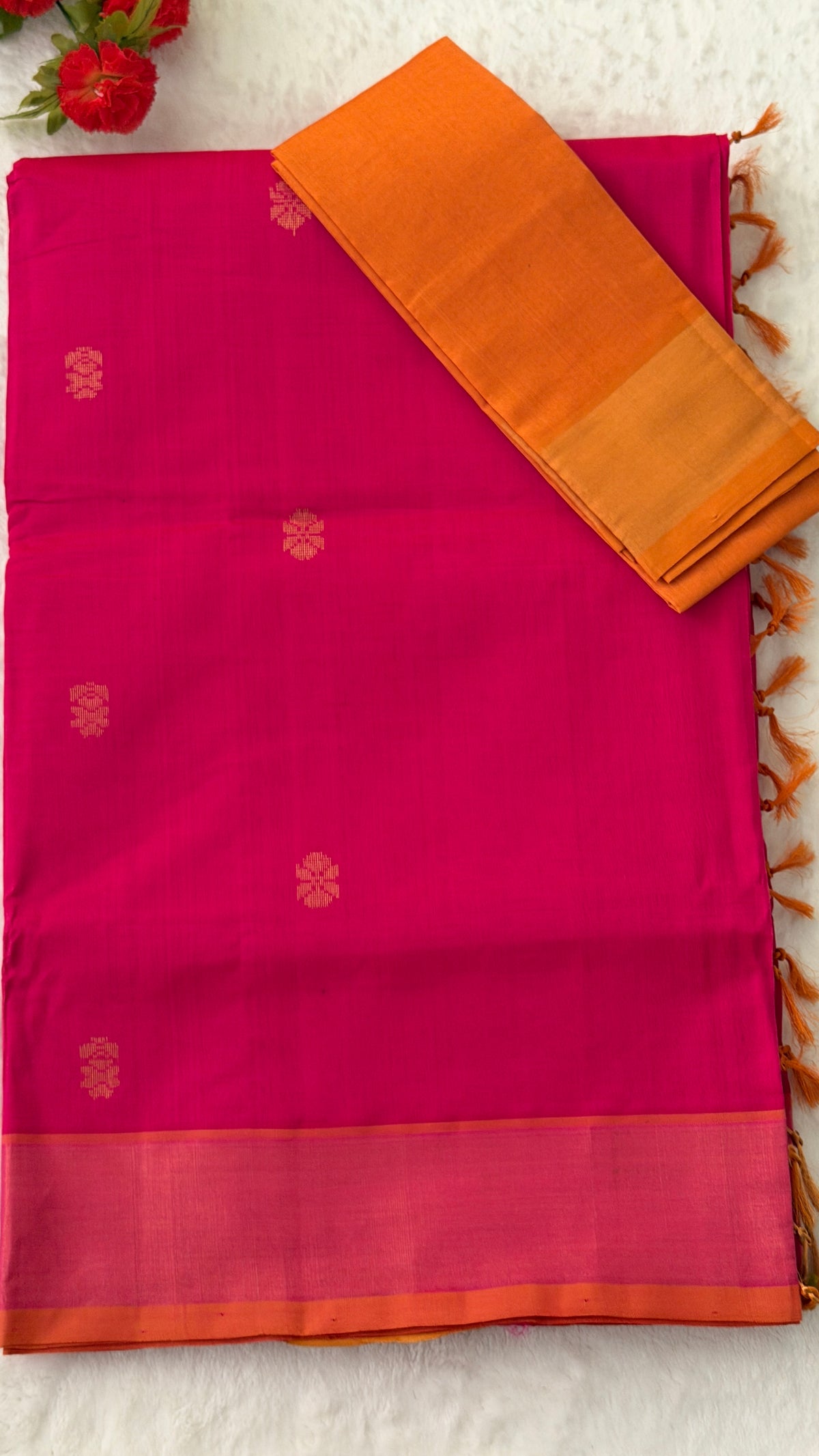 Pink Venkatagiri Seiko Saree