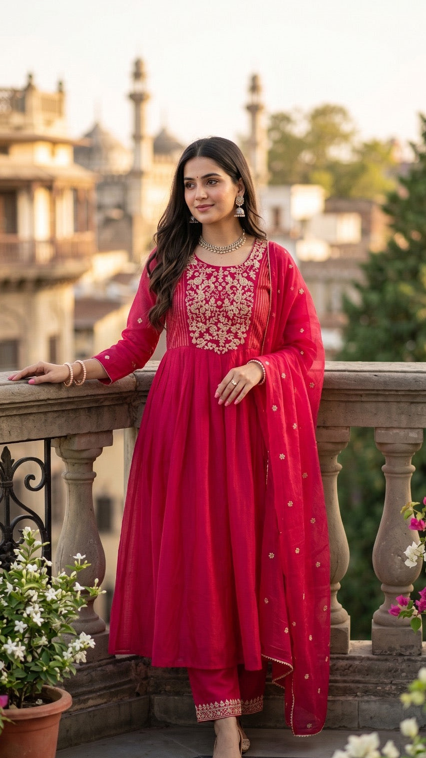 Rosé Rani Suit