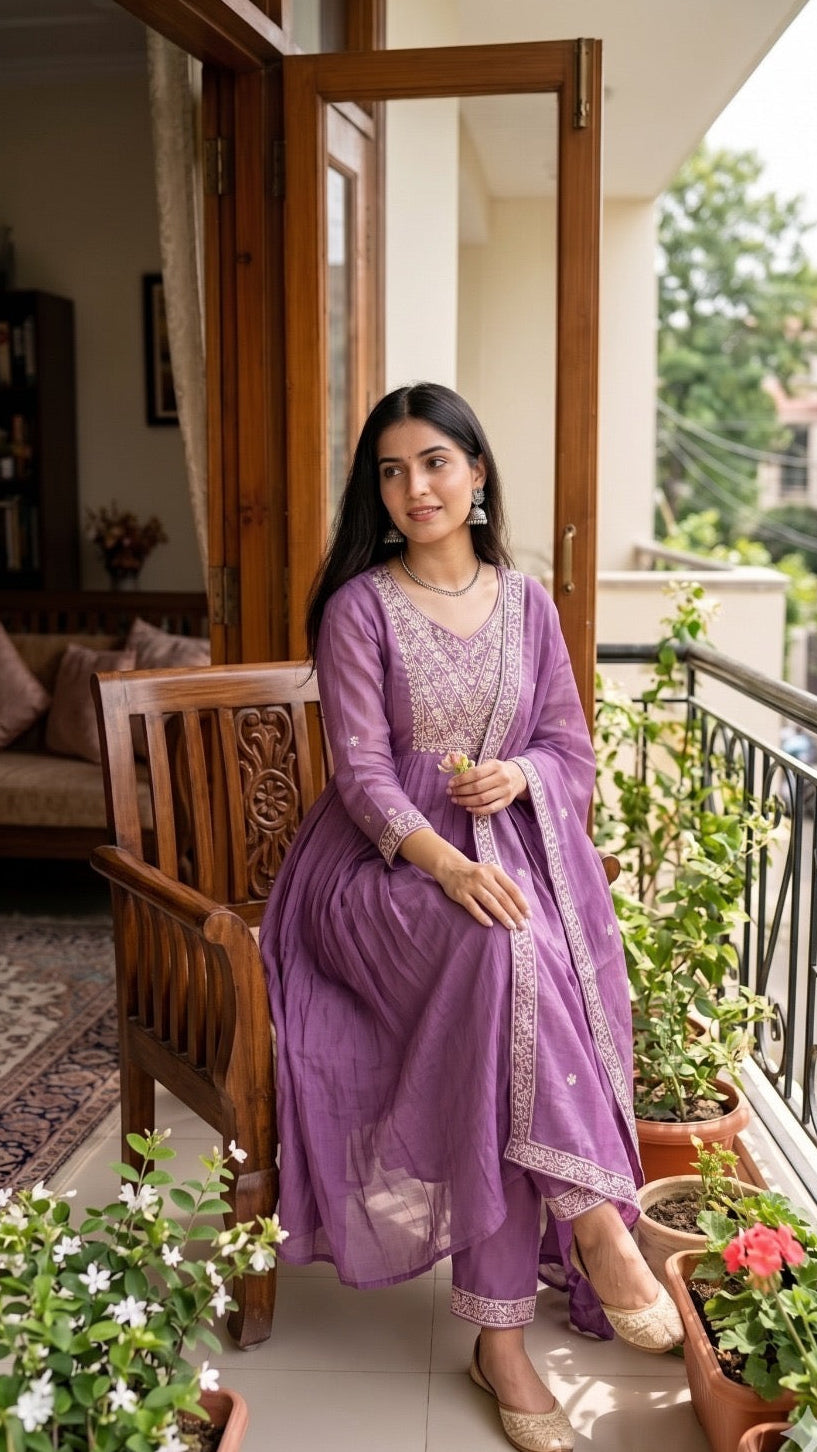 Lilac Elegance Suit