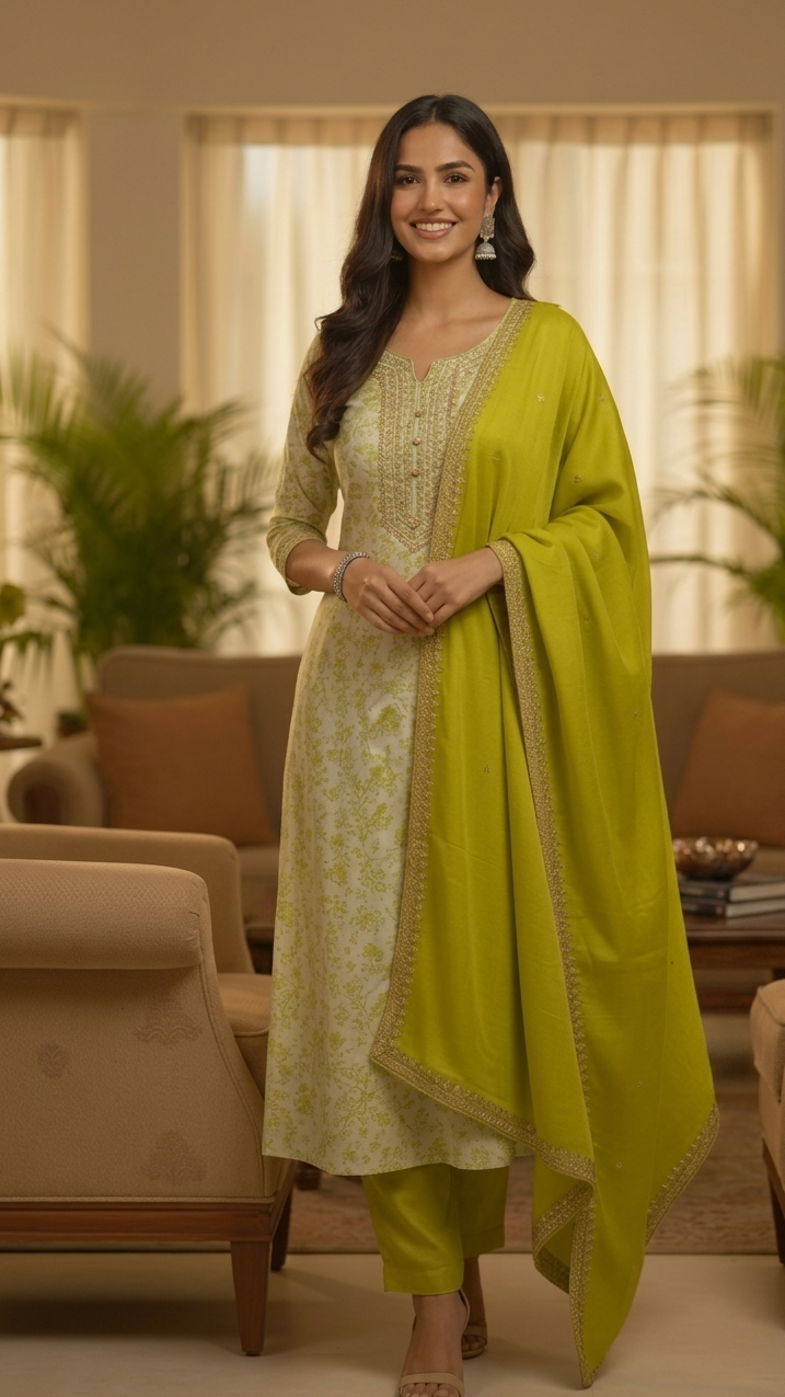 Citrus Meadow Suit