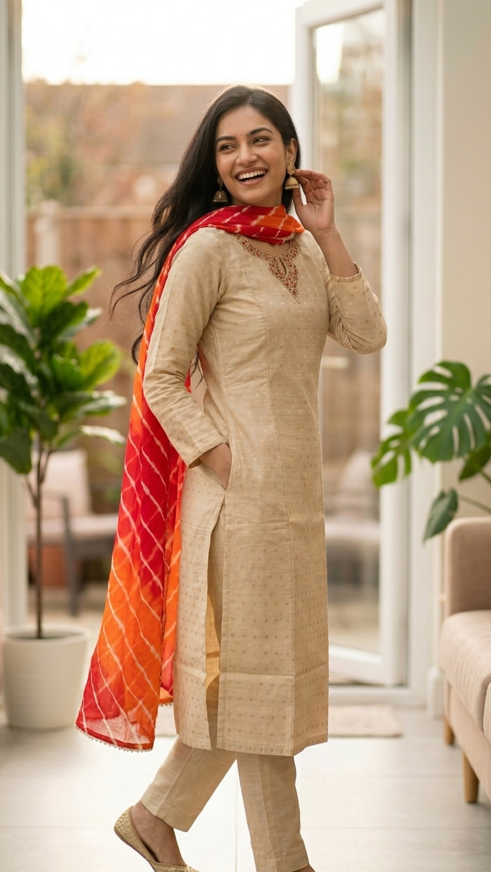 Sunset Leheriya Suit