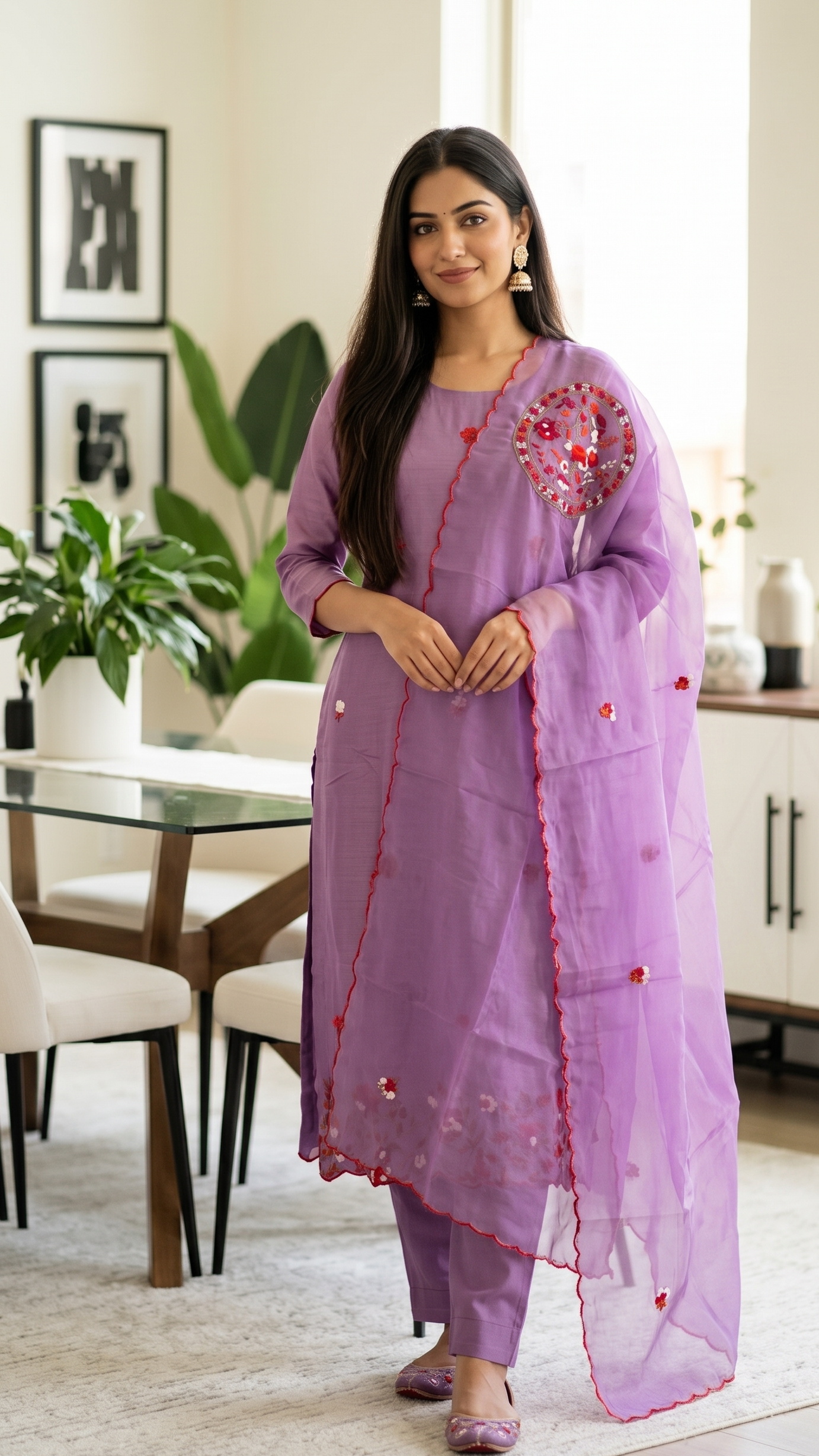 Violet Petal Suit
