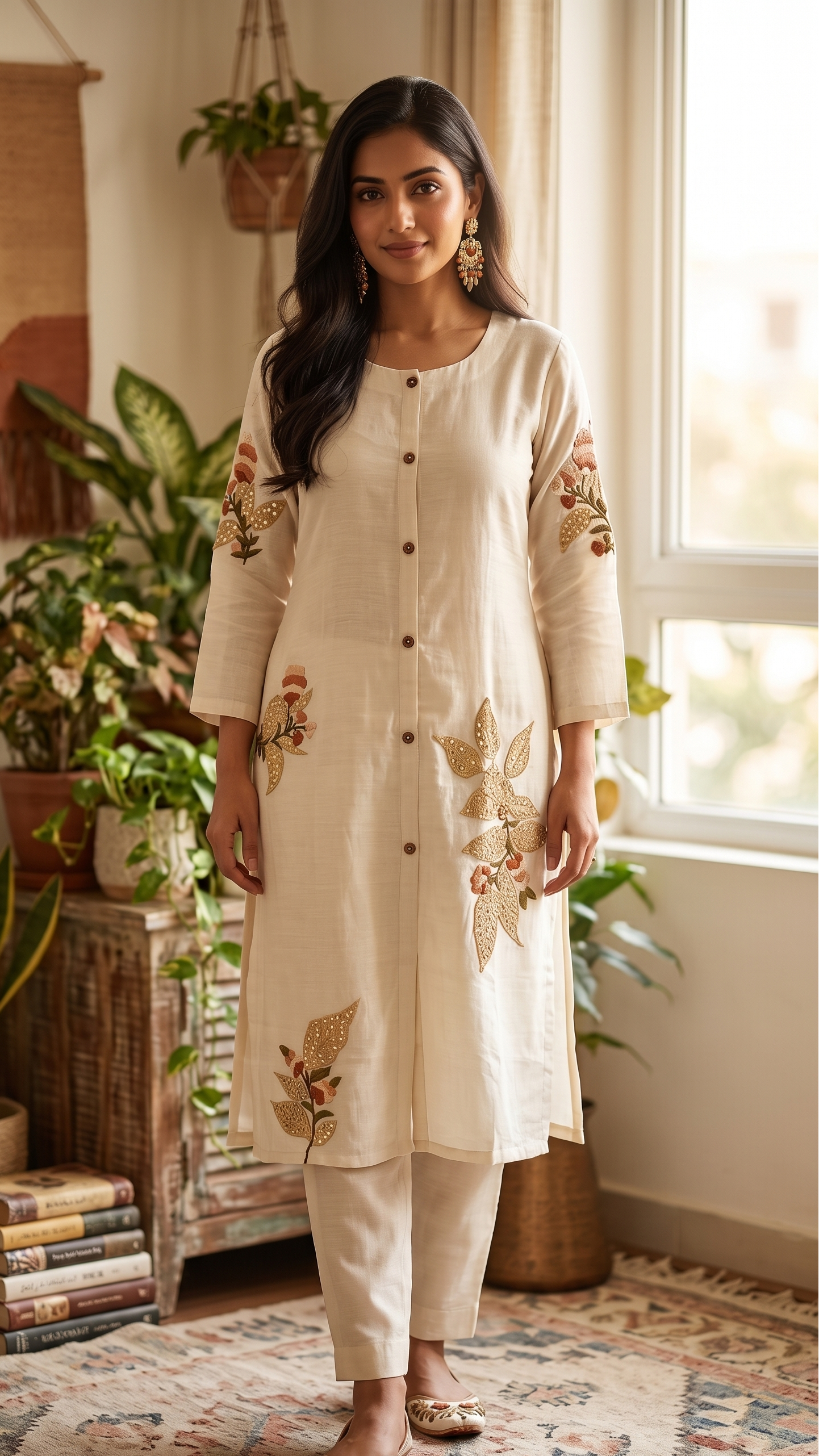 Ivory Meadow Suit