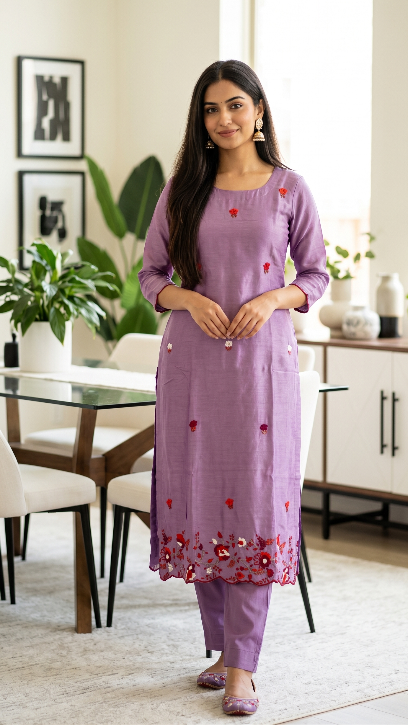 Violet Petal Suit