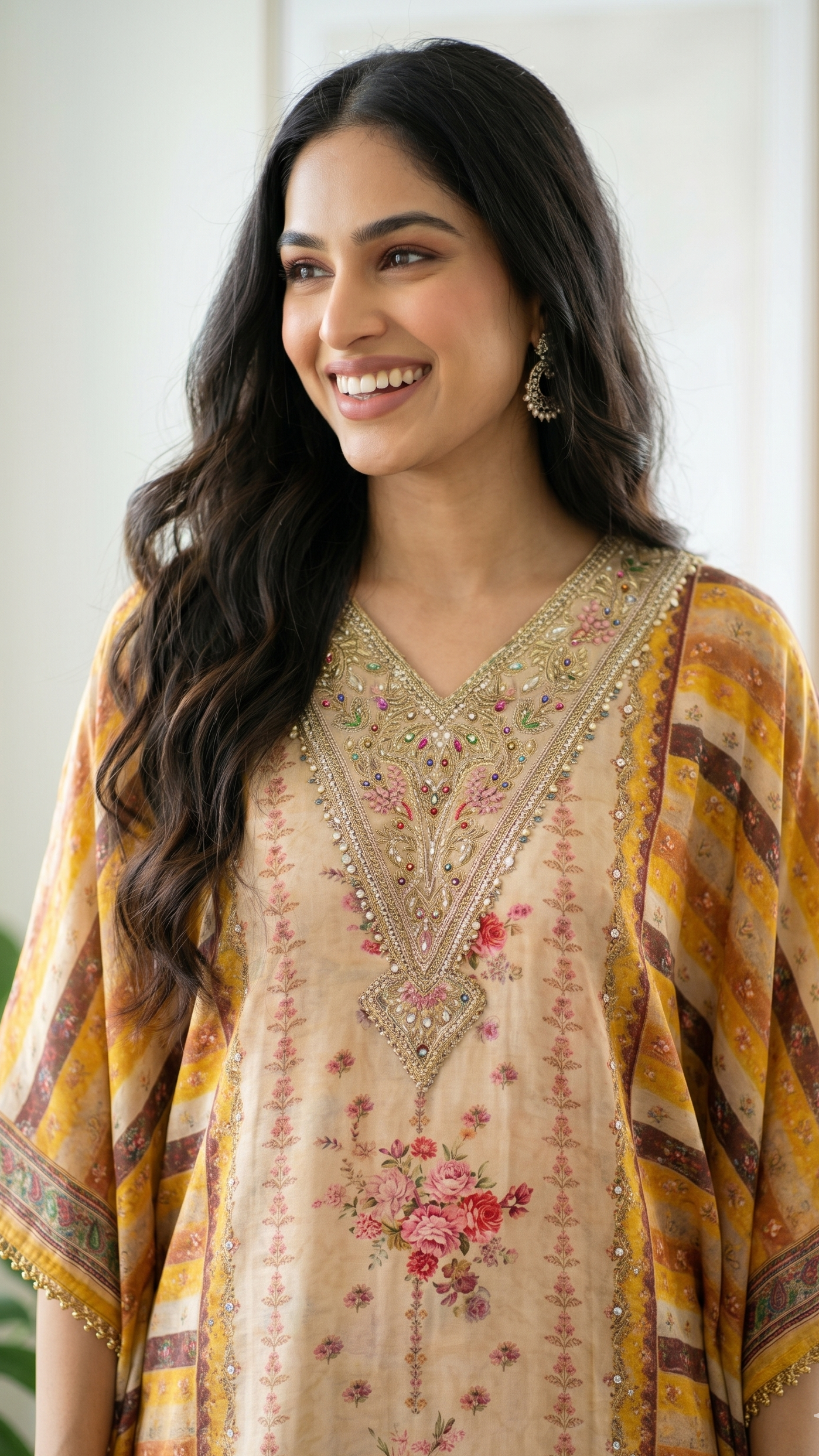 Royal Saffron Kaftan