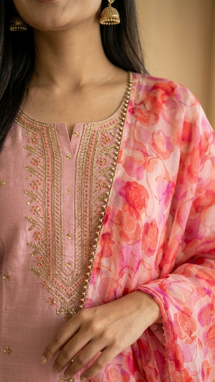 Blush Petal Suit
