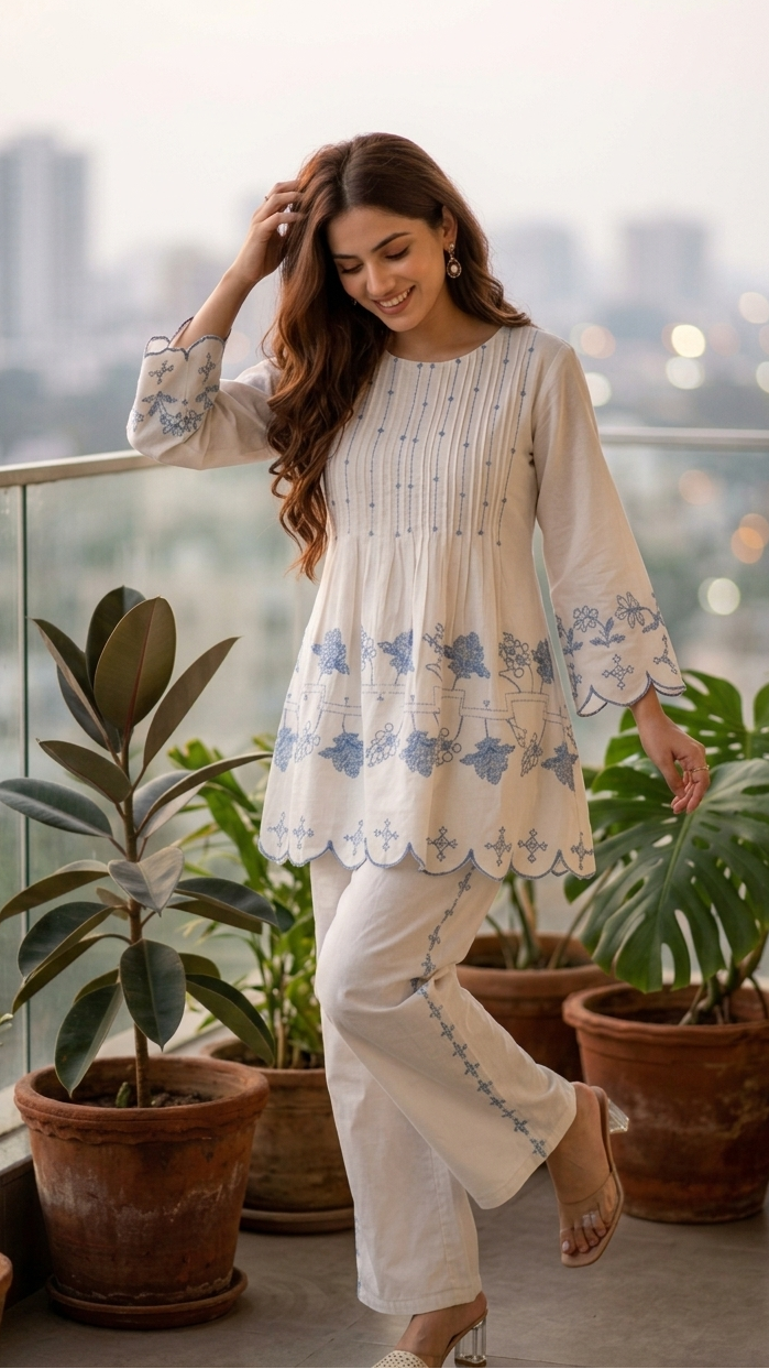 Coastal Bloom Co-ord Set