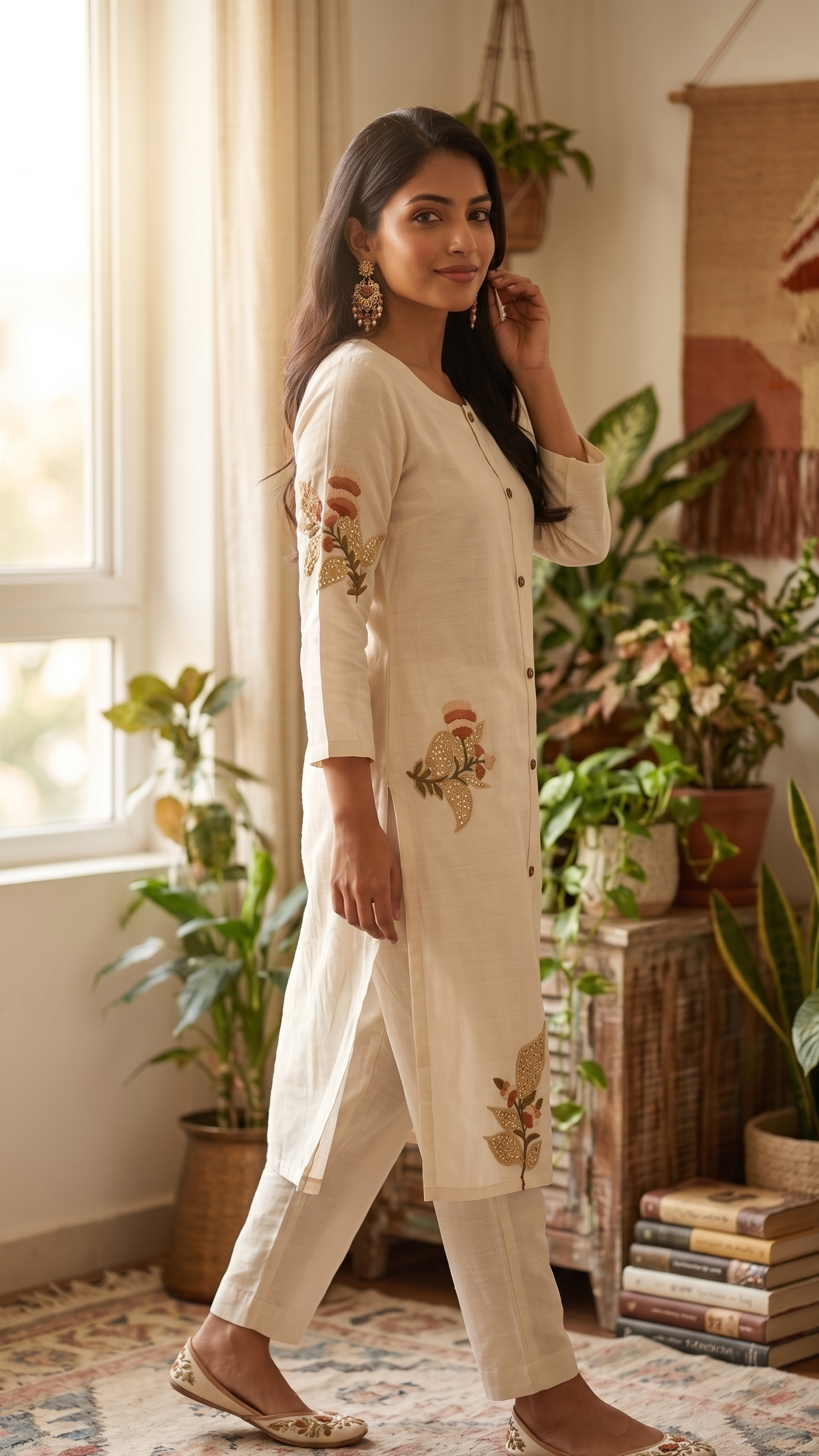 Ivory Meadow Suit