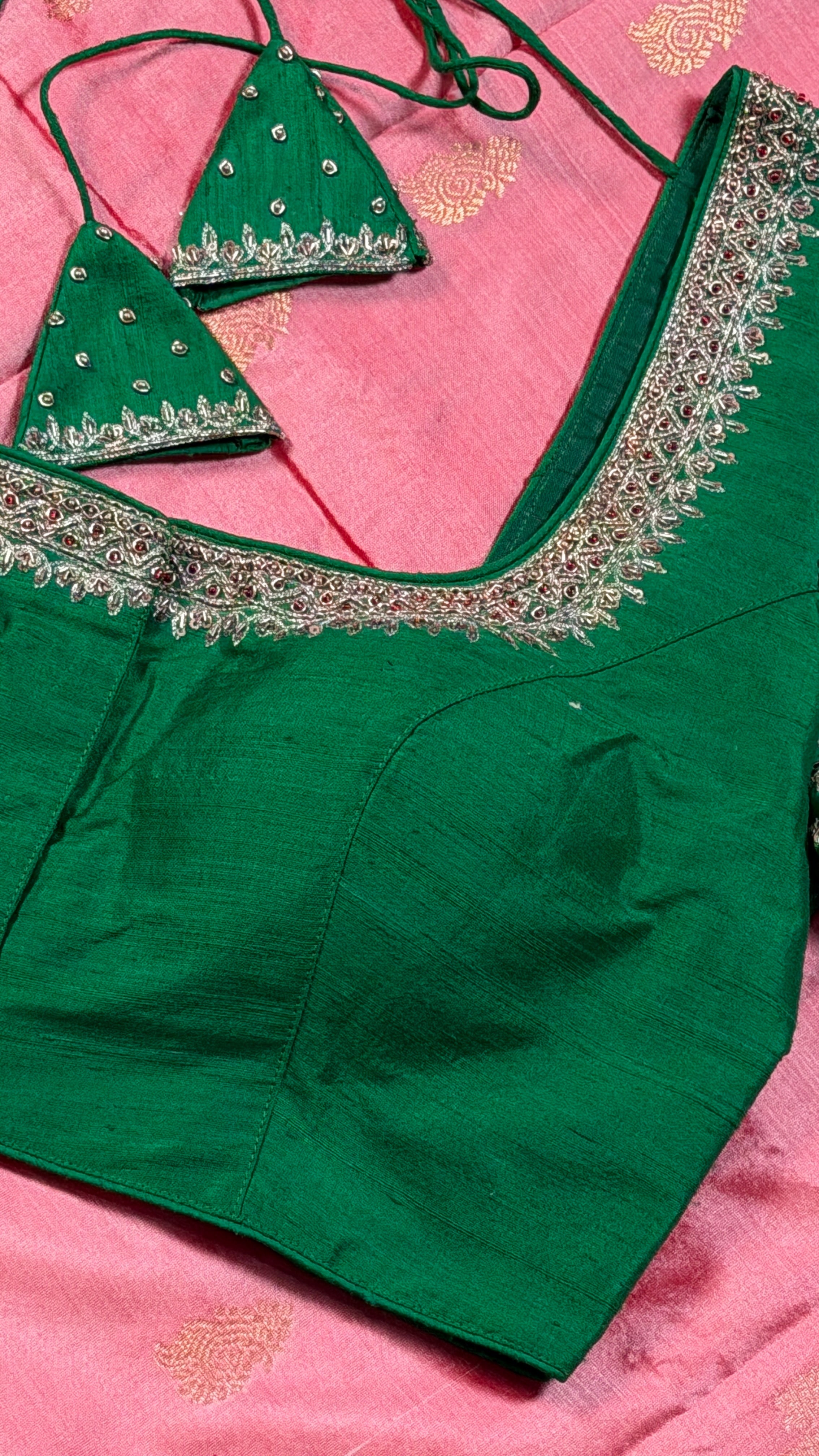 Forest Bloom Bridal Blouse