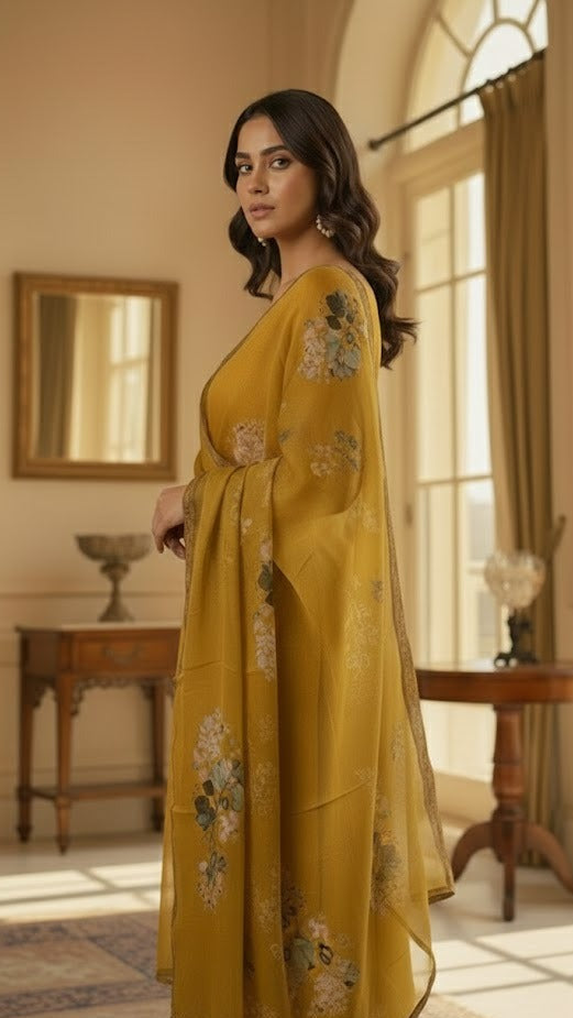Mustard Garden Bloom Suit