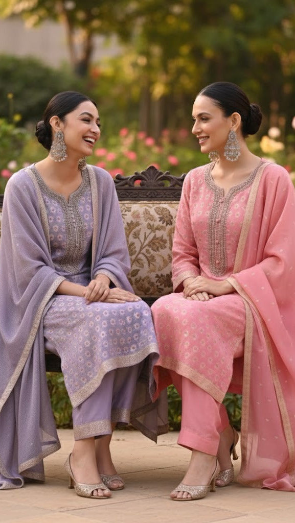 Banarasi Bloom Suit