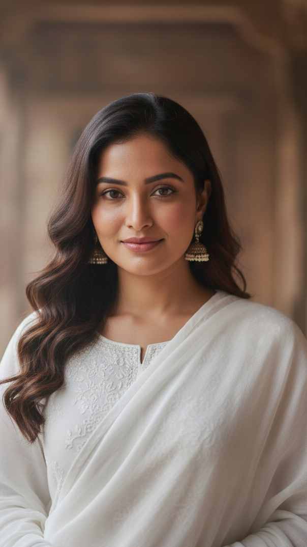 White Grace Sharara Suit