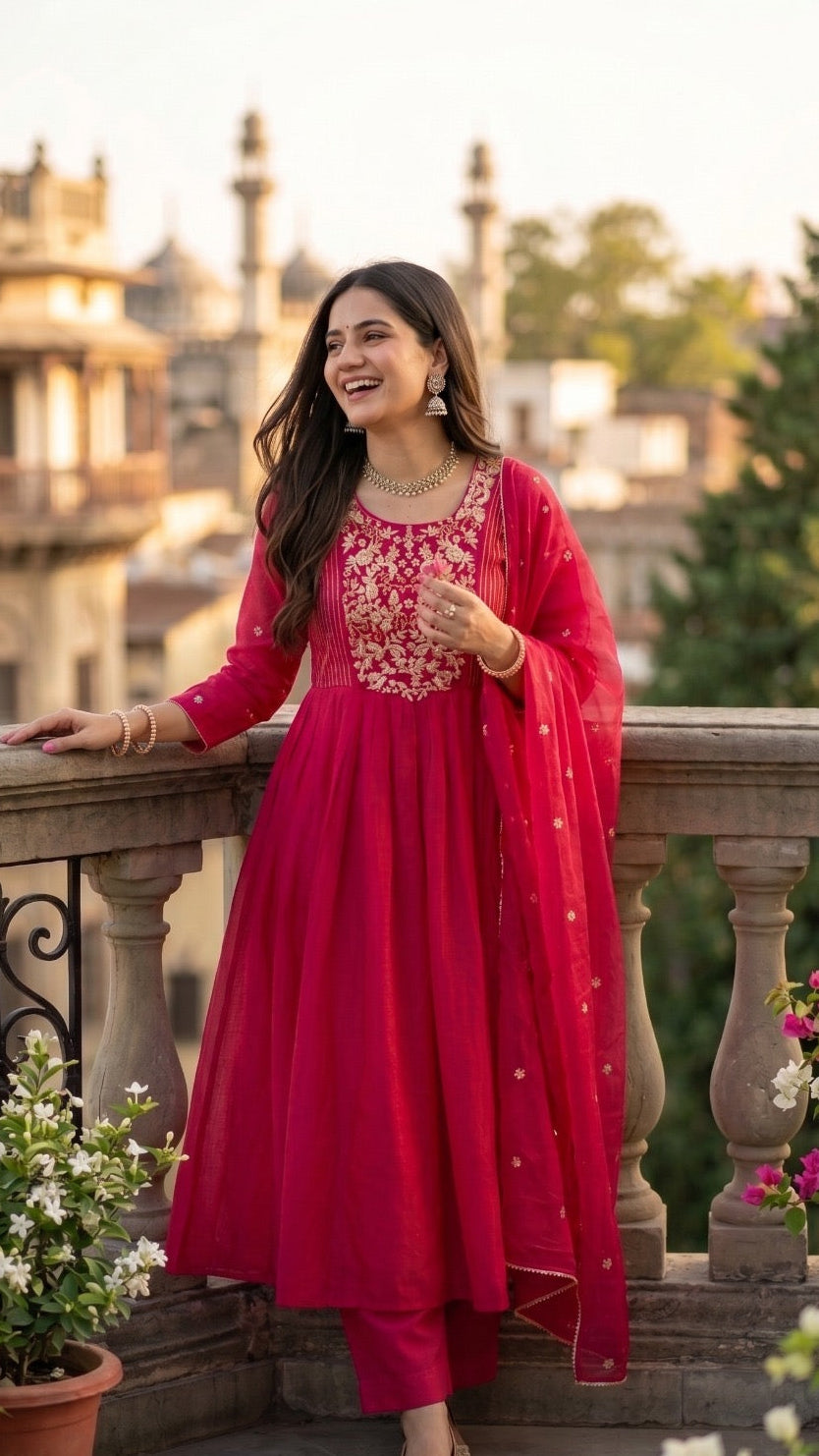 Rosé Rani Suit
