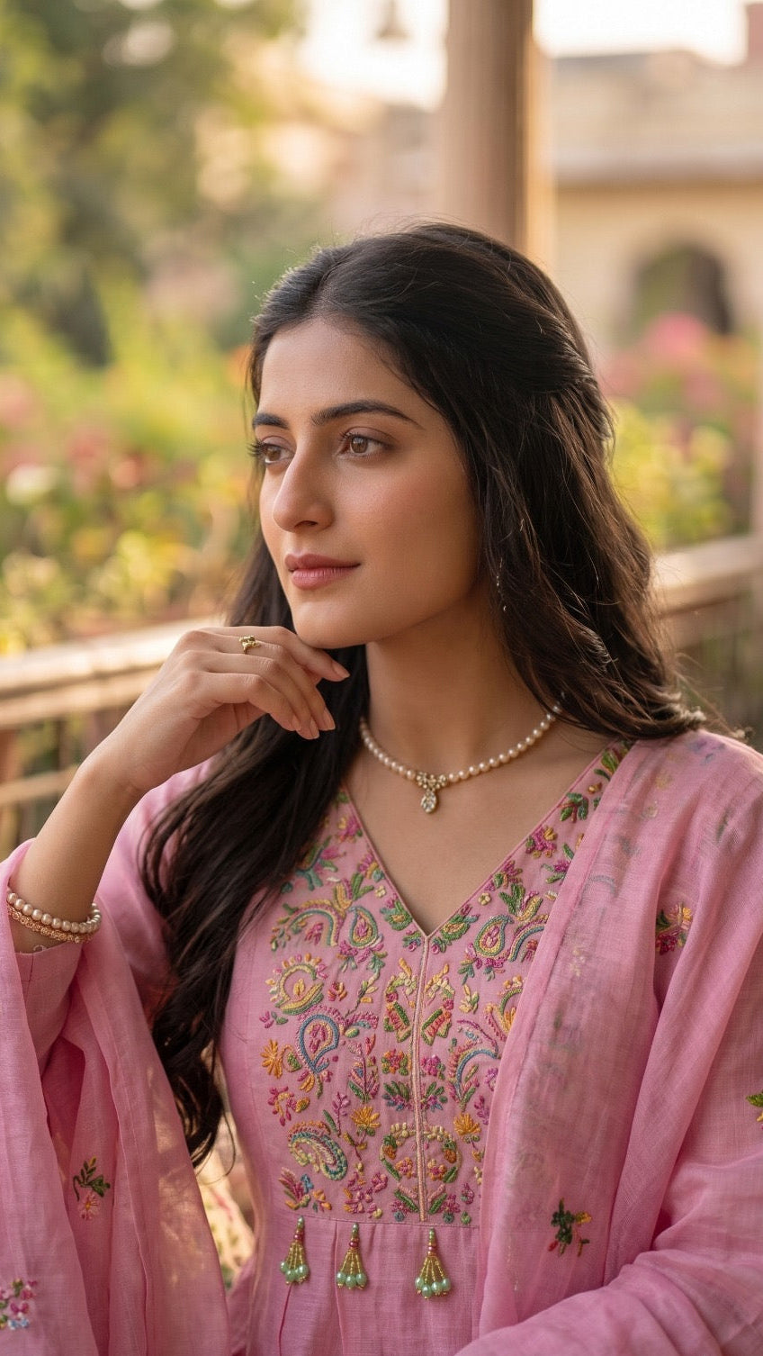 Gulabi Wildflower Suit