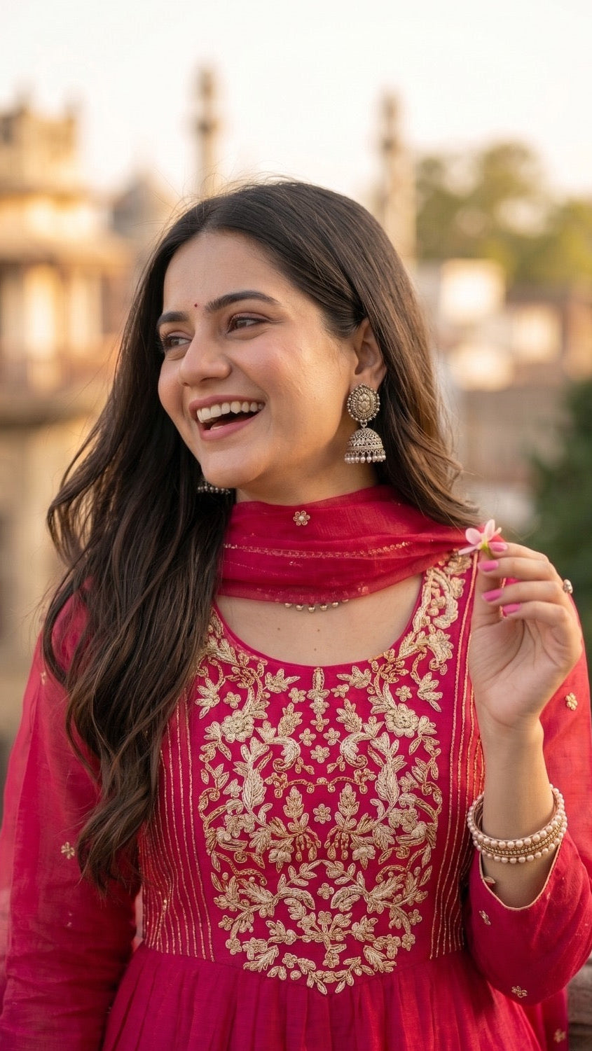 Rosé Rani Suit