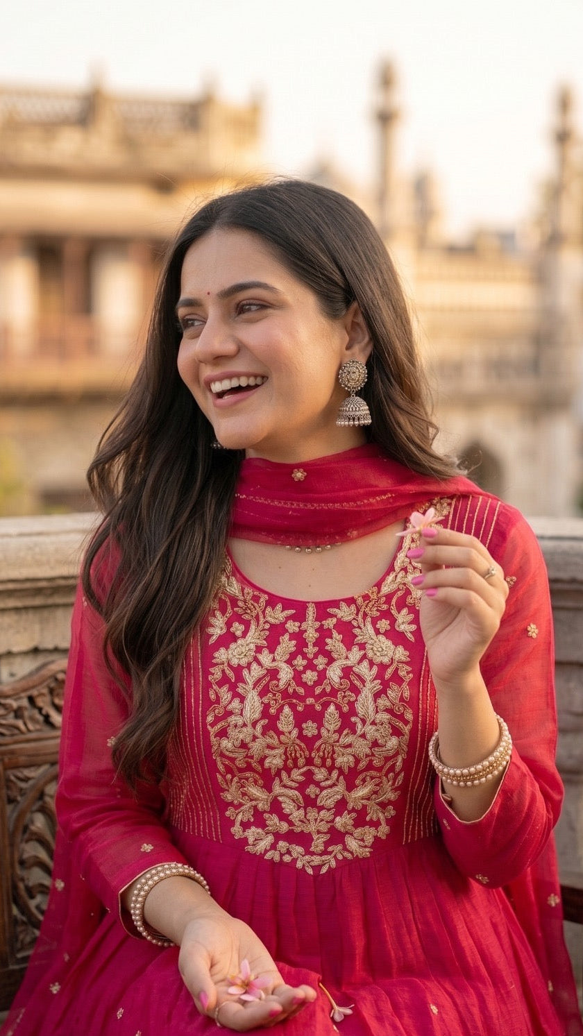 Rosé Rani Suit