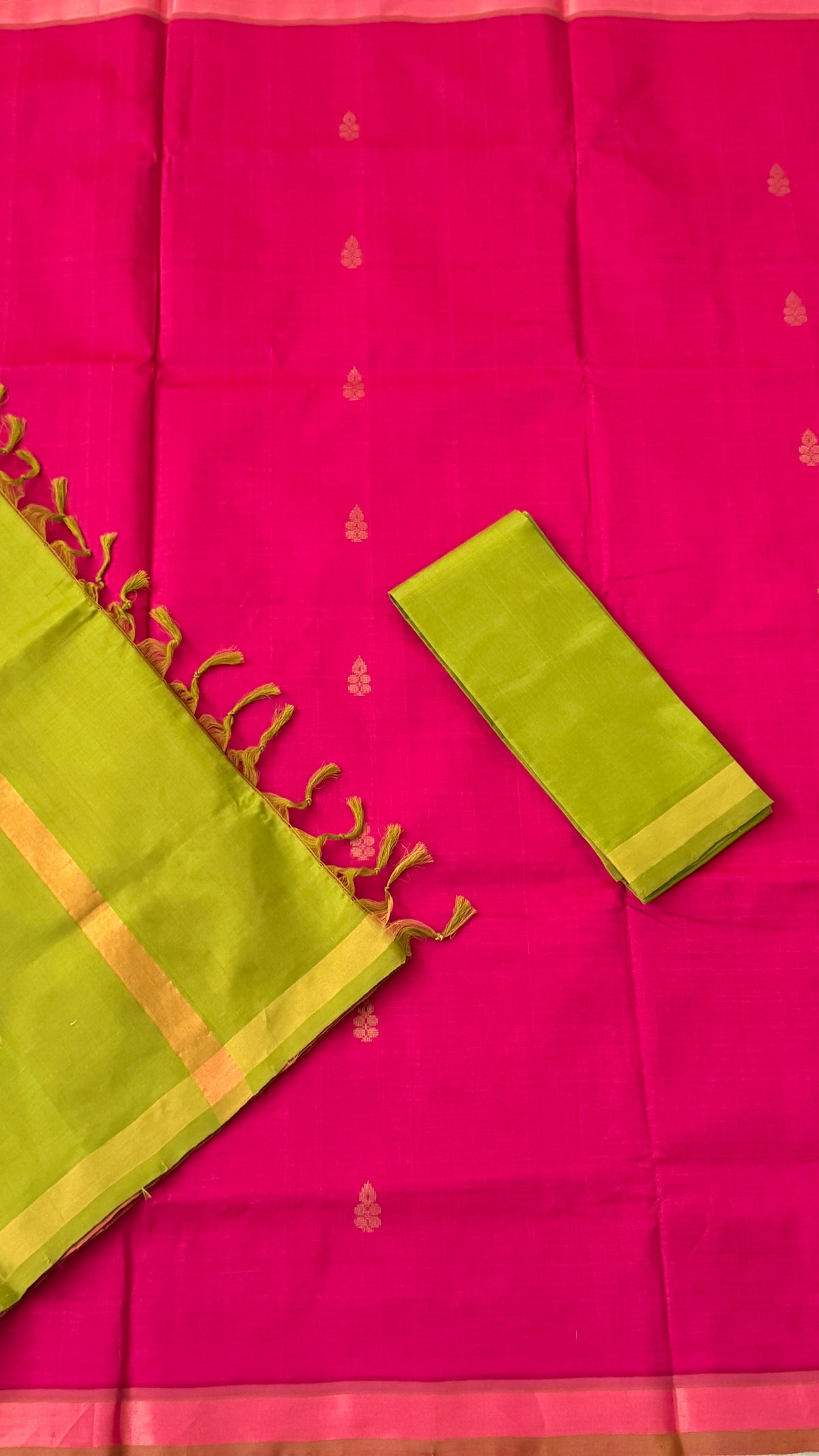Pink Venkatagiri Seiko Saree