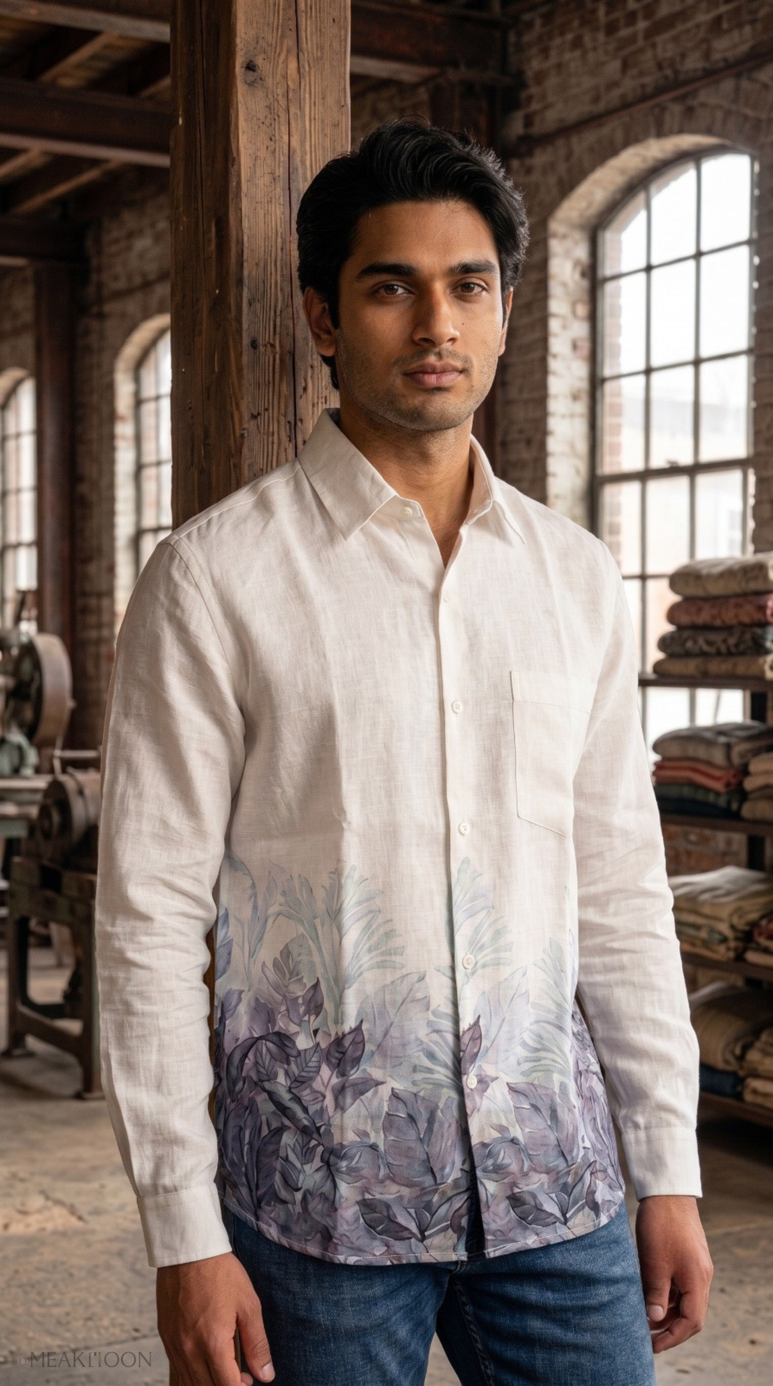 White Linen Shirt