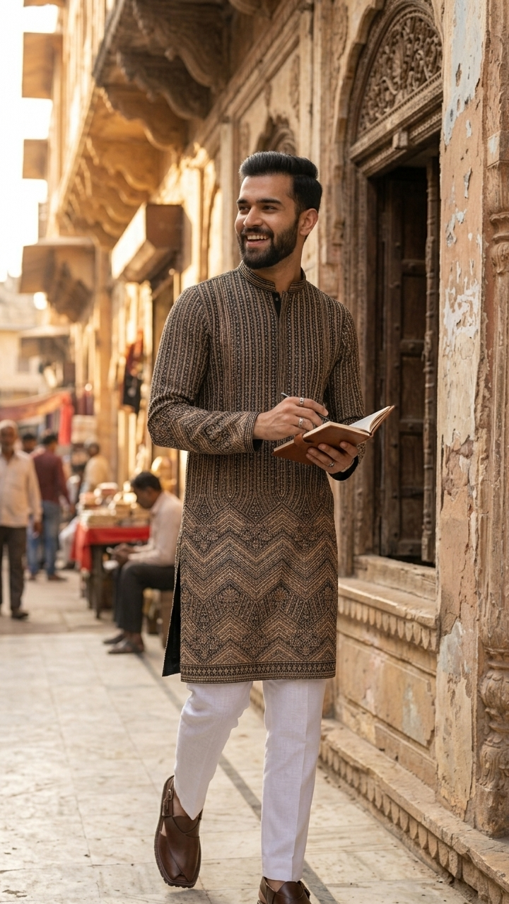 Emerald Green Kurta Set