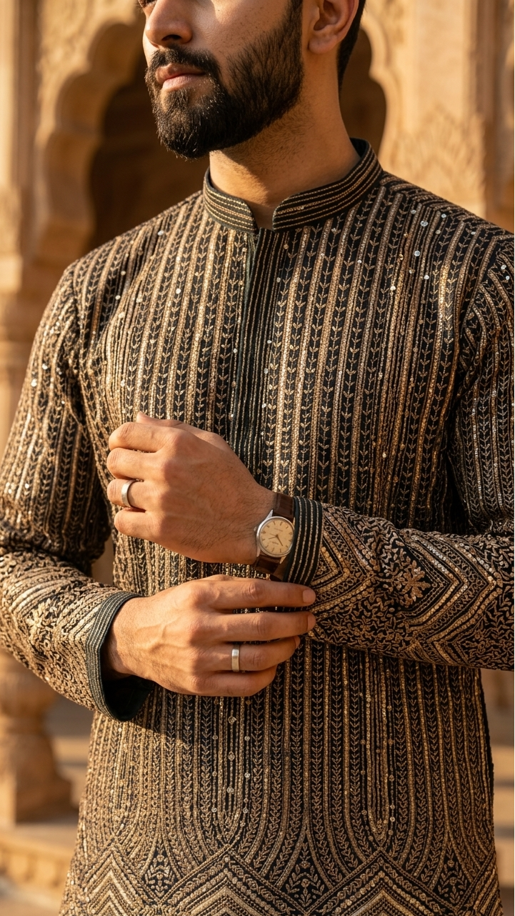 Emerald Green Kurta Set