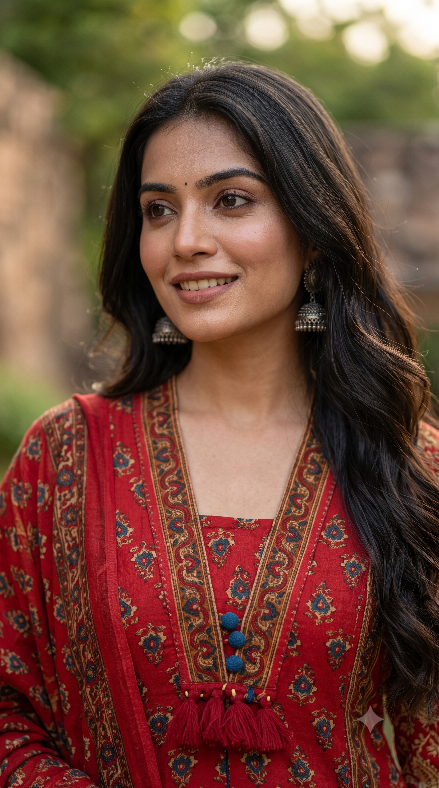 Maroon Cotton Salwar Suit