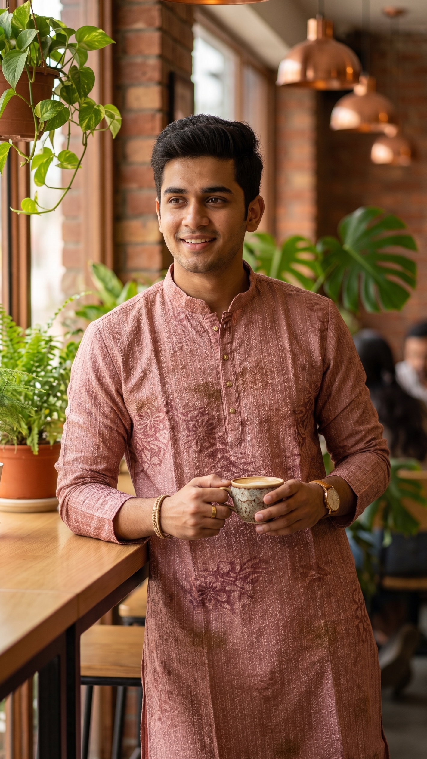 Blush Pink Kurta Set