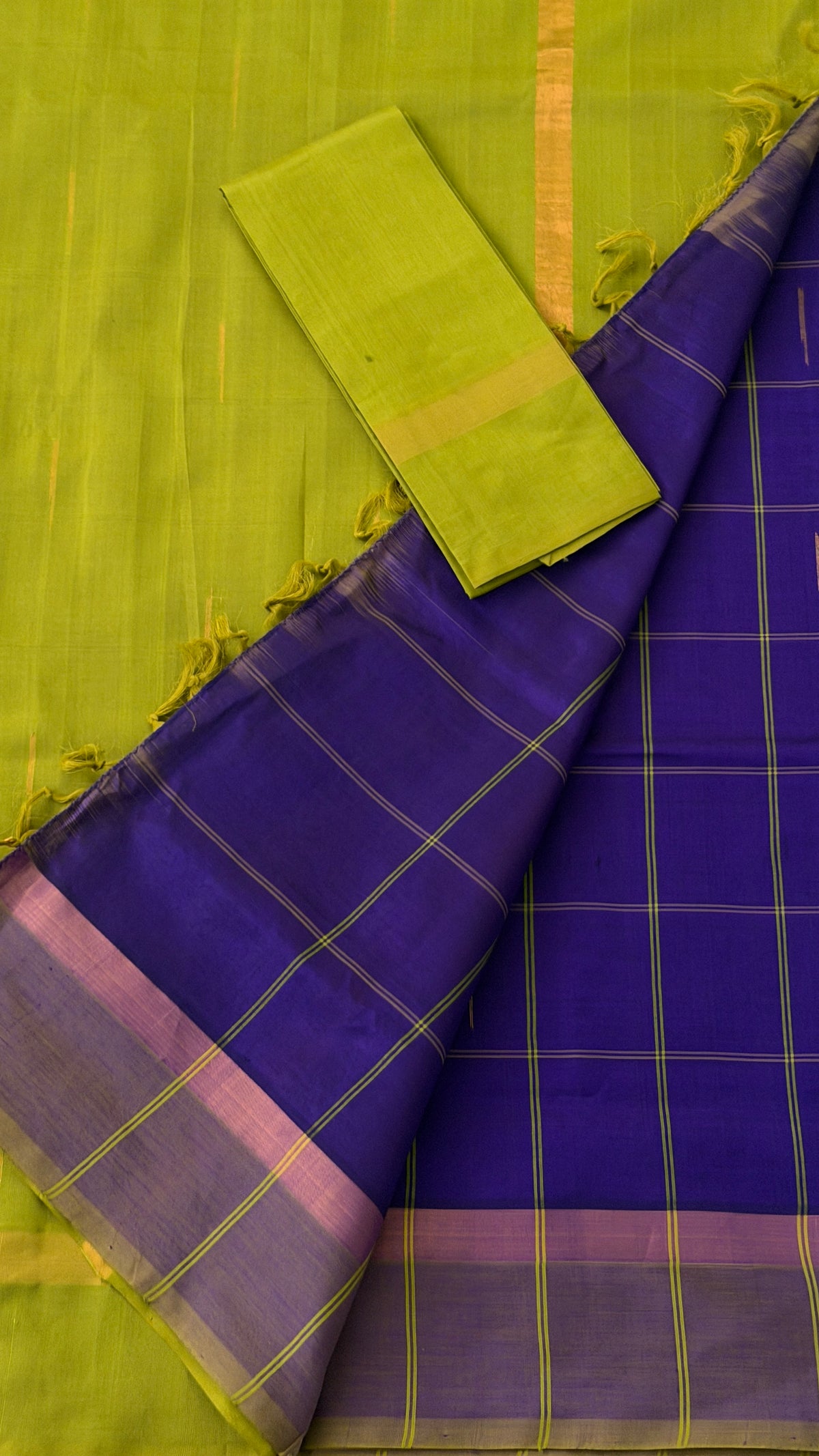 Royal Blue Venkatagiri Seiko Saree