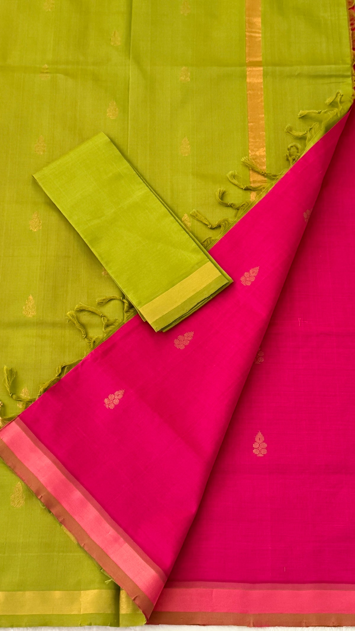Pink Venkatagiri Seiko Saree