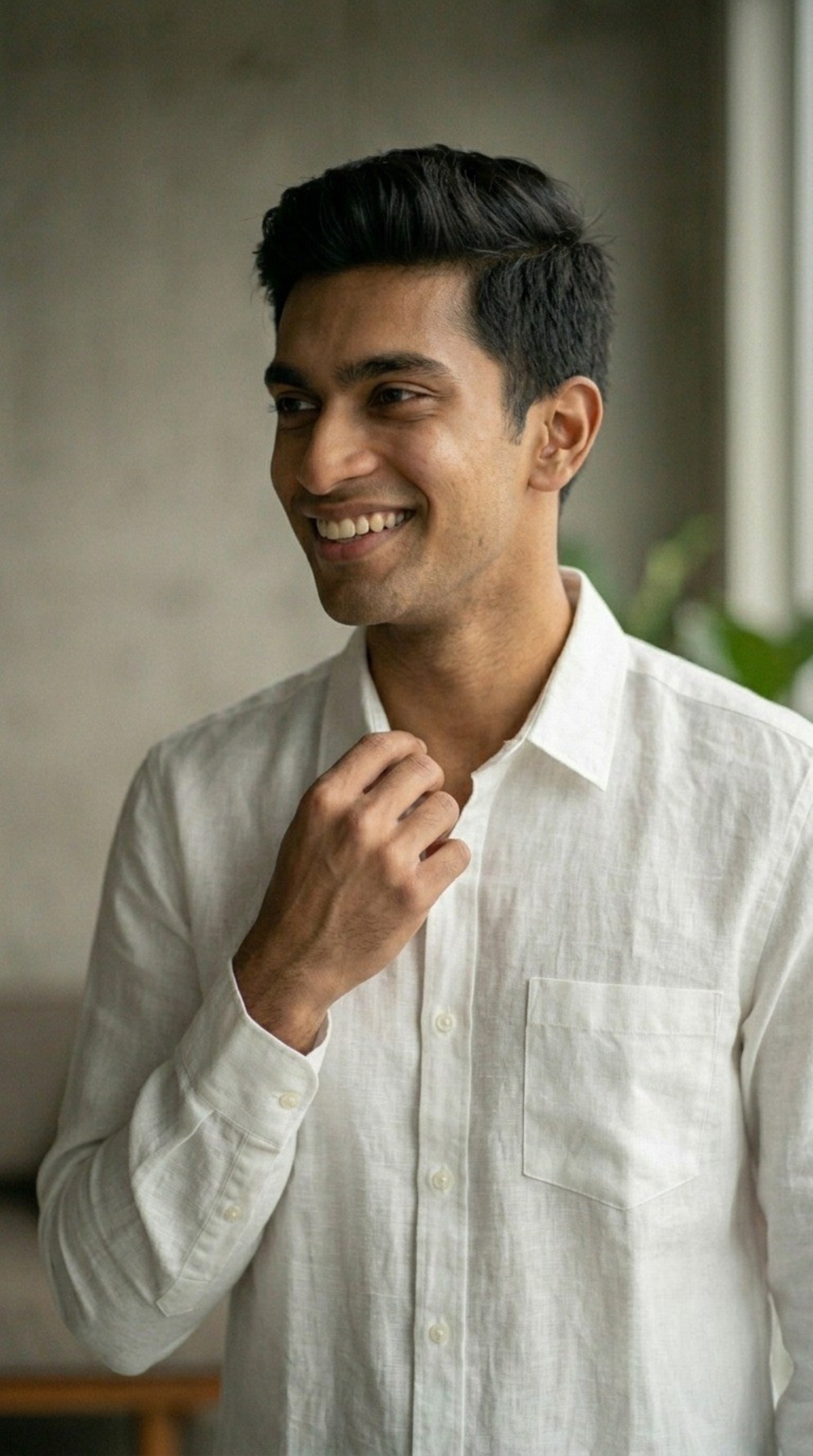 White Linen Shirt
