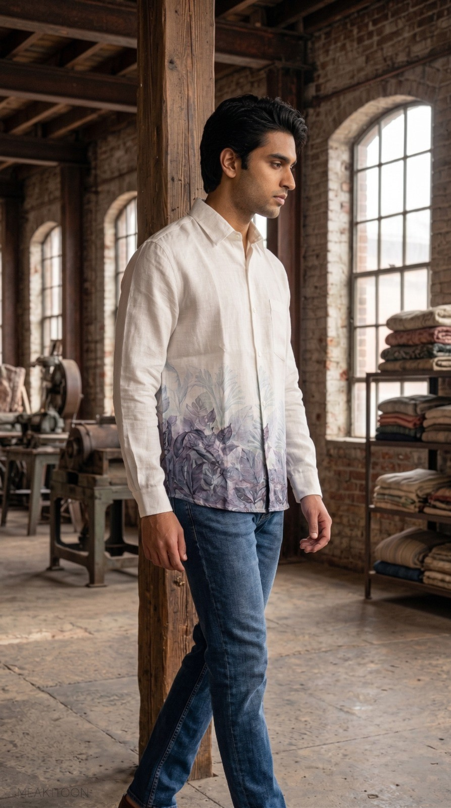 White Linen Shirt
