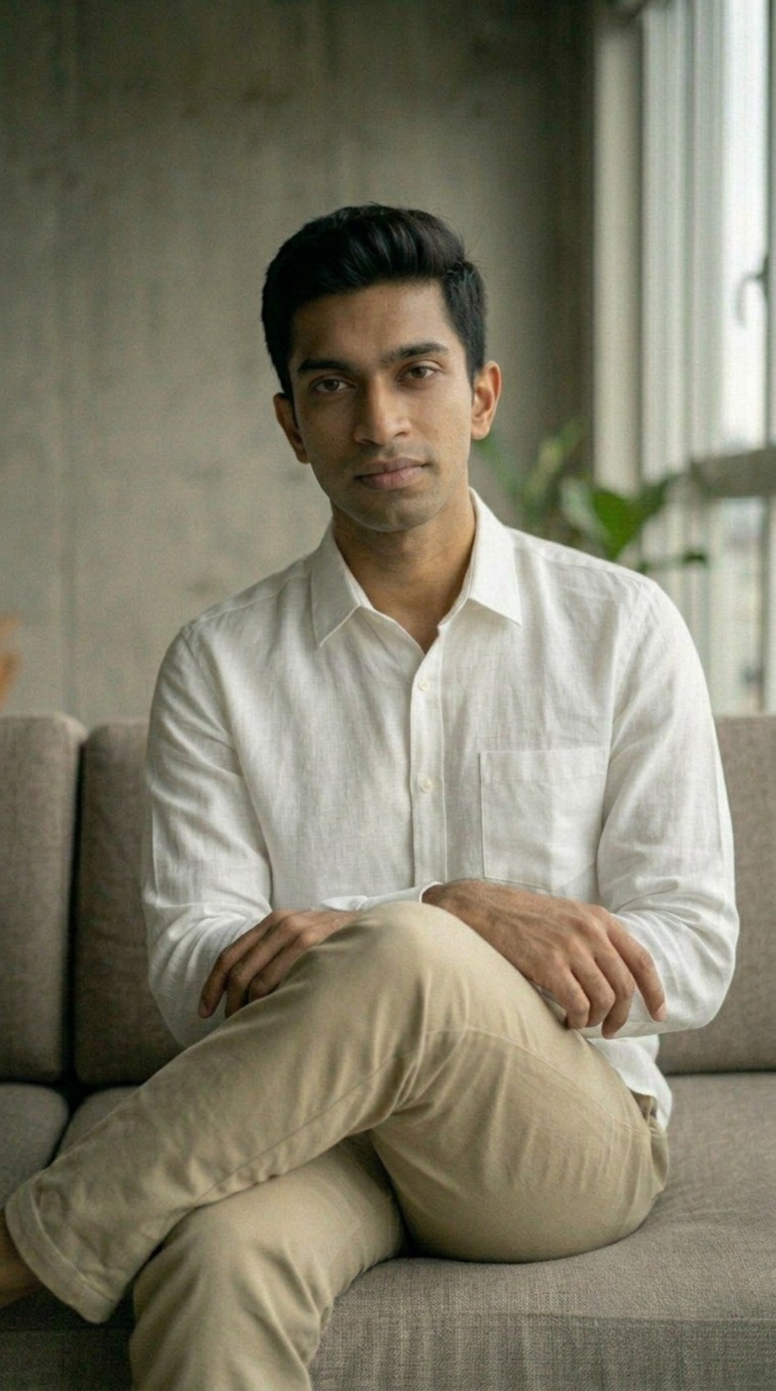 White Linen Shirt