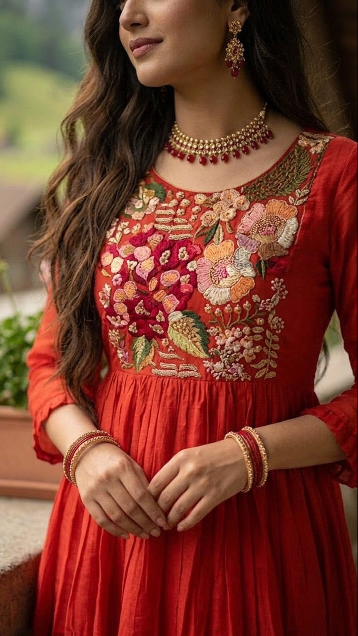 Crimson Garden Suit